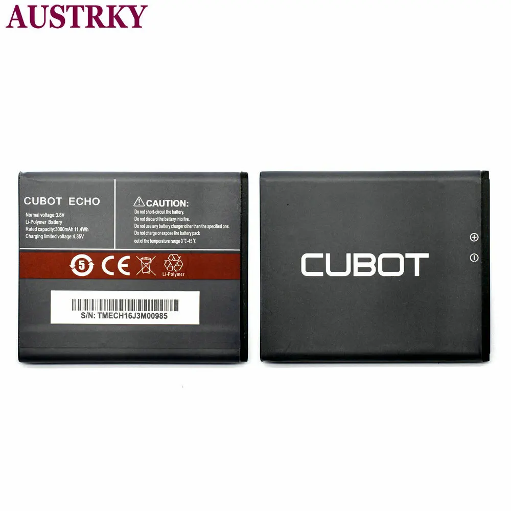 New CUBOT ECHO Battery 3000mAh Replacement backup battery For Mobile Phone + Tracking Code | Мобильные телефоны и