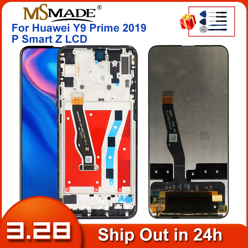 For Huawei P Smart Z / Y9 Prime 2019 LCD Display Touch Screen Digitizer Assembly Repair Parts For P Smart Z LCD
For Huawei P Smart Z / Y9 Prime 2019 LCD Display Touch Screen Digitizer Assembly Repair Parts For P Smart Z LCD