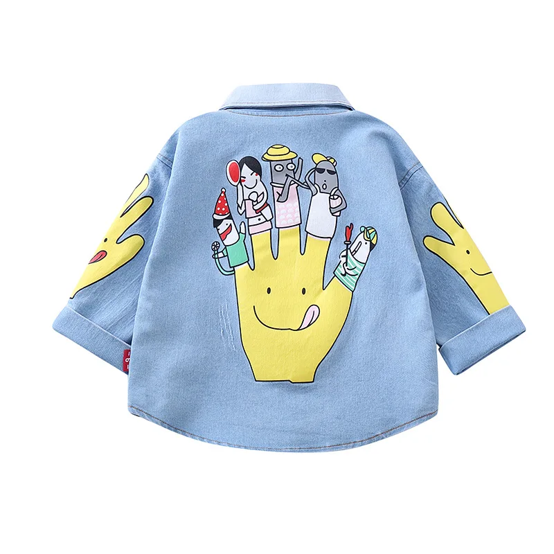 New Spring Autumn Children Fashion Clothes Baby Boys Girls Cartoon Lapel Jacket Kids Infant Clothing Toddler Casual Sportswear
New Spring Autumn Children Fashion Clothes Baby Boys Girls Cartoon Lapel Jacket Kids Infant Clothing Toddler Casual Sportswear