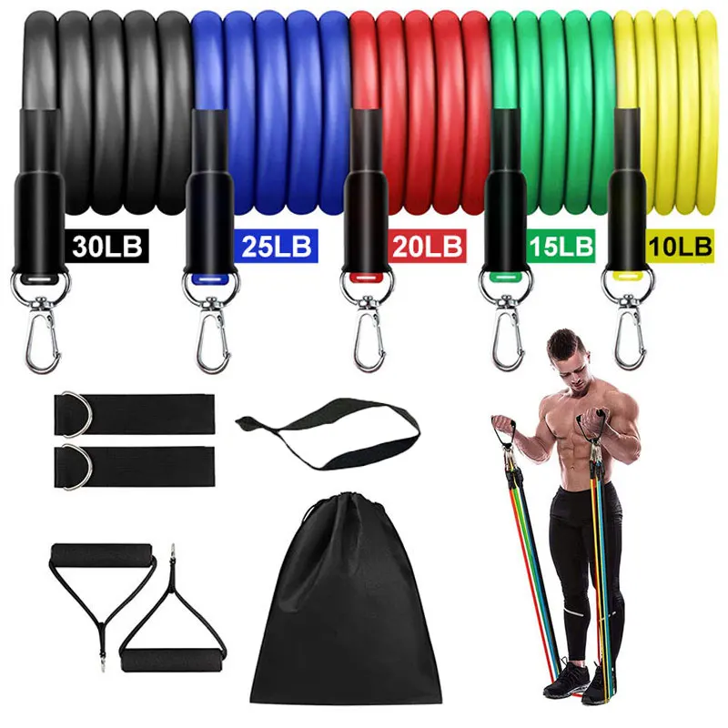 11Pcs/Set Pull Rope Fitness Exercises Rubber Loop Bands Latex Tubes Pedal Excerciser Body Training Workout Yoga Resistance Bands
11Pcs/Set Pull Rope Fitness Exercises Rubber Loop Bands Latex Tubes Pedal Excerciser Body Training Workout Yoga Resistance Bands