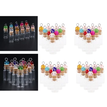 40 Pcs 1ml Mini Glass Jars Bottles with Cork Stoppers, DIY Decoration Small Glass Bottles Favors, Mini Vials Cork
40 Pcs 1ml Mini Glass Jars Bottles with Cork Stoppers, DIY Decoration Small Glass Bottles Favors, Mini Vials Cork
