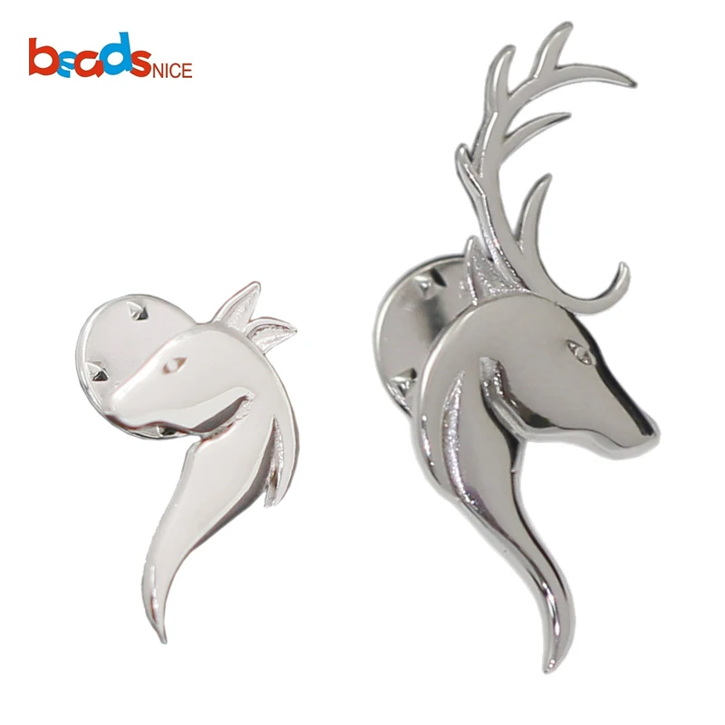 Beadsnice Sterling Silver Deer Nail Tie Tack Lapel Pin Back Clutch Scatter Butterfly Clasp Squeeze Badge Holder DIY Jewelry
Beadsnice Sterling Silver Deer Nail Tie Tack Lapel Pin Back Clutch Scatter Butterfly Clasp Squeeze Badge Holder DIY Jewelry