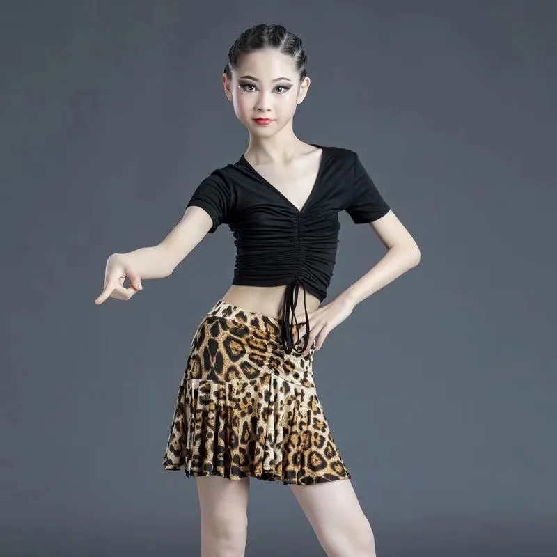 120-180 Latin Dance Dress Kids Adult Salsa/ballroom/tango/cha Baby Girl Leopard Split Solid Women Full Prefessional Costume Suit
120-180 Latin Dance Dress Kids Adult Salsa/ballroom/tango/cha Baby Girl Leopard Split Solid Women Full Prefessional Costume Suit