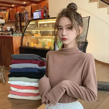 YZY Autumn and Winter Half-Turtle-Neck Commuting Long Sleeve Women's Solid Color
YZY Autumn and Winter Half-Turtle-Neck Commuting Long Sleeve Women's Solid Color