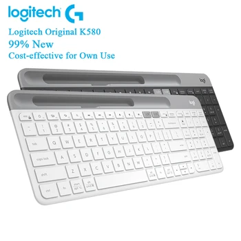 

Logitech 99 New K580 Bluetooth Wireless Keyboard USB Dual-Connectivity for Tablets Laptop Desktop PC Smartphones IOS Android