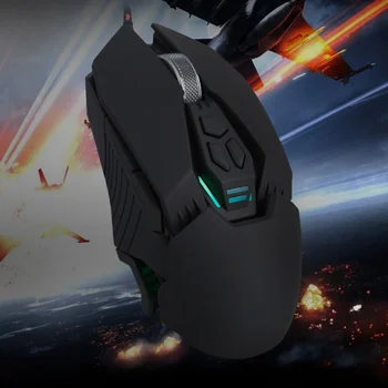 Optical USB Wired Gaming Mouse 8 Buttons 4000 DPI Professional Gaming Mouse Pro Gamer Computer Mice for PC Desktop Laptop - Blac
Optical USB Wired Gaming Mouse 8 Buttons 4000 DPI Professional Gaming Mouse Pro Gamer Computer Mice for PC Desktop Laptop - Blac
