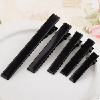 50pcs/lot Black Single Prong Metal Alligator Hair Clips Hairpins Korker Bow 32mm/35mm/40mm/45mm/55mm/65mm/75mm
50pcs/lot Black Single Prong Metal Alligator Hair Clips Hairpins Korker Bow 32mm/35mm/40mm/45mm/55mm/65mm/75mm