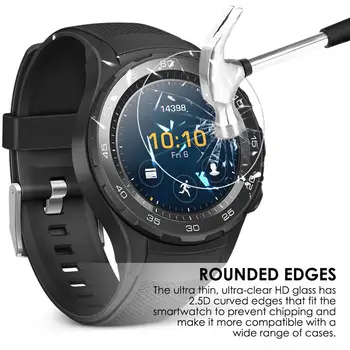 3Pcs Tempered Glass Screen Premium Protector HD Front Smart Watch Explosion Protective Film Cover for Huawei Watch 2 Pro GT 2
3Pcs Tempered Glass Screen Premium Protector HD Front Smart Watch Explosion Protective Film Cover for Huawei Watch 2 Pro GT 2