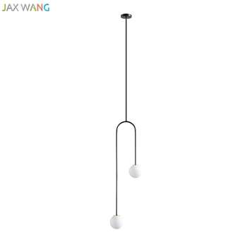 Nordic Design Pendant Lights Light Fixtures for Living Dining Room Kitchen Lamparas Bedside U Shaped Led Glass Ball Warm Modern 
Nordic Design Pendant Lights Light Fixtures for Living Dining Room Kitchen Lamparas Bedside U Shaped Led Glass Ball Warm Modern