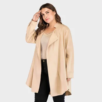 plus size Autumn Trench Women lapel Pocket Oversize Long Coat Vintage Overcoat Loose Windbreaker Outwear Muslim Islamic Clothing
plus size Autumn Trench Women lapel Pocket Oversize Long Coat Vintage Overcoat Loose Windbreaker Outwear Muslim Islamic Clothing
