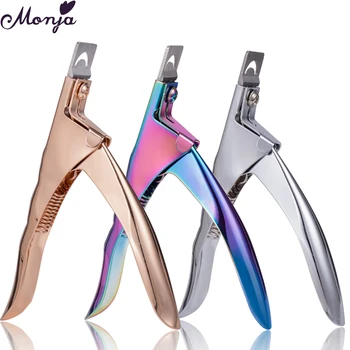 Monja 3 Colors U Word Stainless Steel Nail Art Clippers French False Nail Tips Edge Cutters Cutting Trimmers DIY Manicure Tool
Monja 3 Colors U Word Stainless Steel Nail Art Clippers French False Nail Tips Edge Cutters Cutting Trimmers DIY Manicure Tool