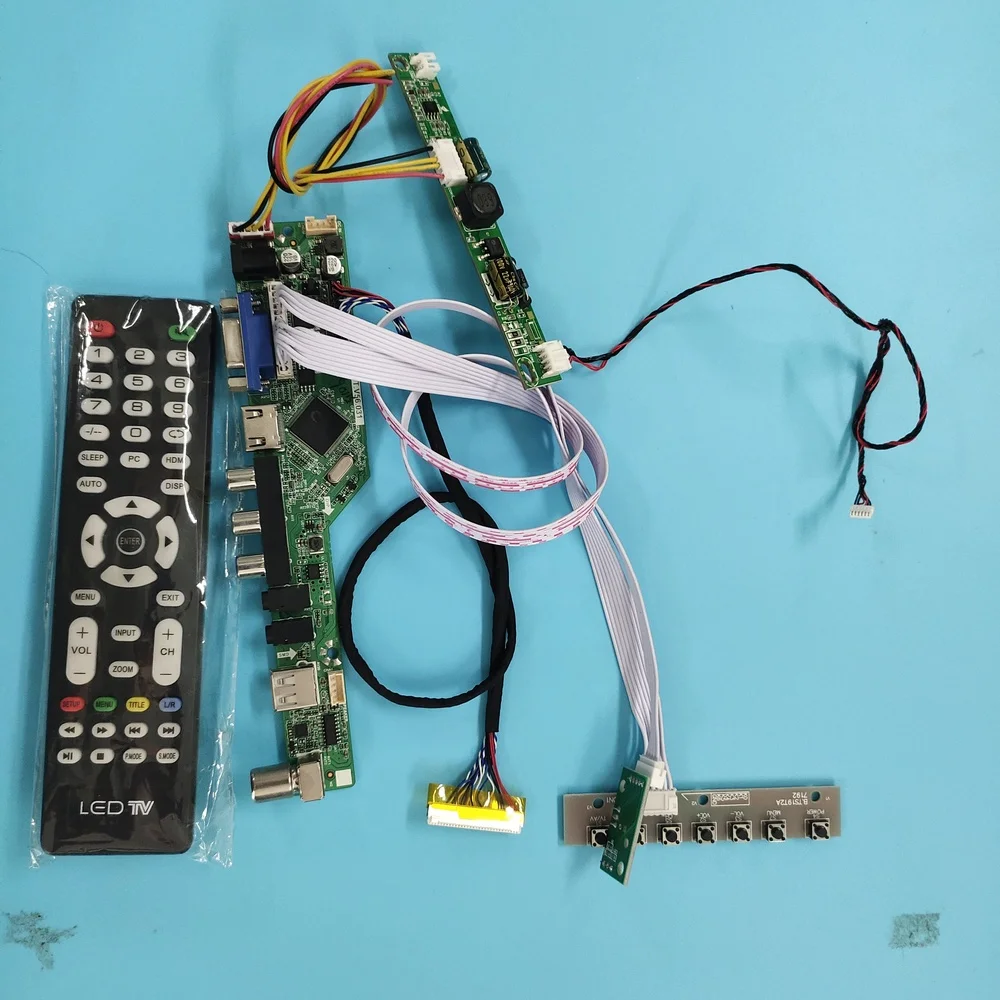 Комплект для платы контроллера телевизора M240HW01 VB/V1/V6/V9/VD/VE VGA HDMI-совместимый 1920X1080