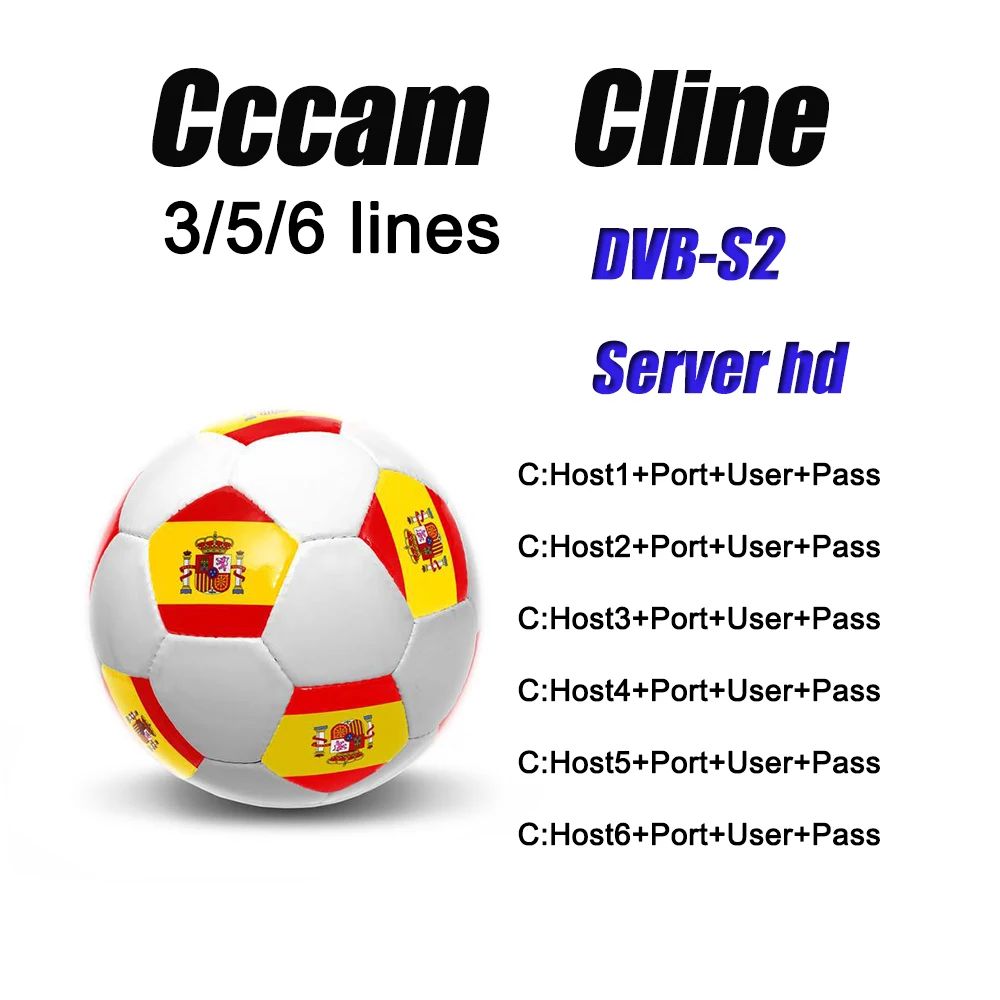 The most stable CCCam Cline in 2020 1 year Europe 3/5/6 Clines for Europe Spain Germany Poland Chile and other satellite TV rece
The most stable CCCam Cline in 2020 1 year Europe 3/5/6 Clines for Europe Spain Germany Poland Chile and other satellite TV rece