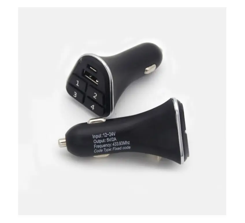 1PCS for 5V 2A Car Cigarette Lighter Multi frequency Fixed Code and Rolling Code garage gate door remote control
1PCS for 5V 2A Car Cigarette Lighter Multi frequency Fixed Code and Rolling Code garage gate door remote control