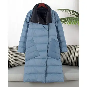 Women Double Sided White Duck Down Padded Coat Winter Ultra Light Turtleneck Outwear Warm Long Parkas Coat
Women Double Sided White Duck Down Padded Coat Winter Ultra Light Turtleneck Outwear Warm Long Parkas Coat