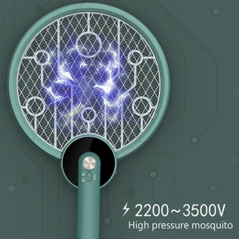 2200V Foldable Electric 2 in 1 Mosquito Swattering Mosquito Lamp USB Rechargeable Mosquito Kill Fly Bug Zapper Killer Trap 2020
2200V Foldable Electric 2 in 1 Mosquito Swattering Mosquito Lamp USB Rechargeable Mosquito Kill Fly Bug Zapper Killer Trap 2020