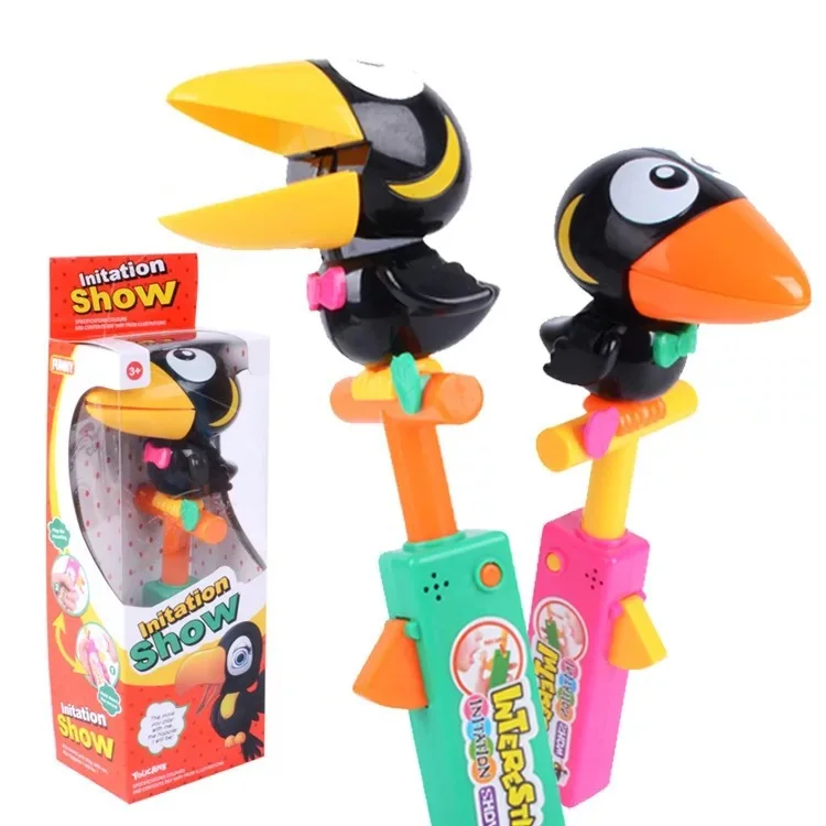 Doll Imitation Show Recording Toy Toucan Voice Parroting Toy Flamingo Recording Sound Control Bird Recording
Doll Imitation Show Recording Toy Toucan Voice Parroting Toy Flamingo Recording Sound Control Bird Recording