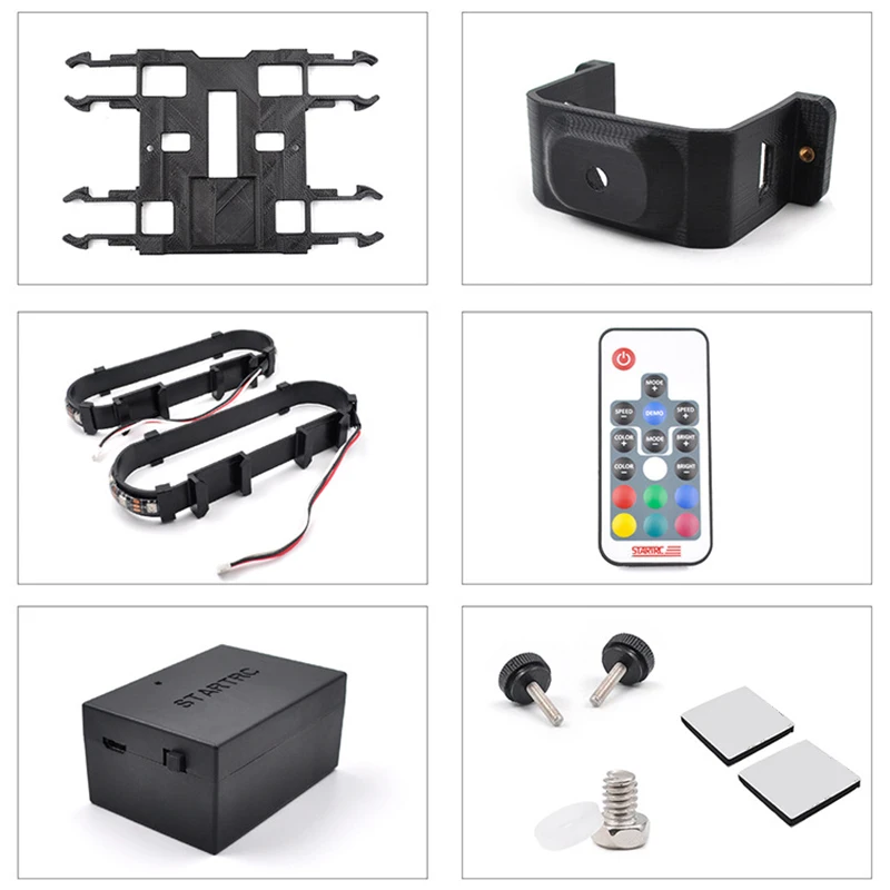 LED Light Extended Landing Gear Kit Accessories for Fimi X8 SE Drone GV99
