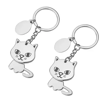 2pcs Creative Cat Keychain 360 Degree Shaking Head Cat Key Chain Cute Cat Pendant Key Ring
2pcs Creative Cat Keychain 360 Degree Shaking Head Cat Key Chain Cute Cat Pendant Key Ring