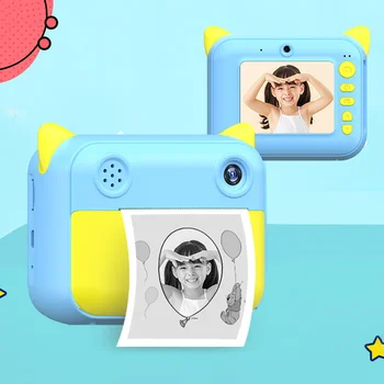 Children Camera Instant Print Camera 2.4inch 1080P HD for Kids Camera Toys with Thermal Photo Paper Best Gift Child Video Camera
Children Camera Instant Print Camera 2.4inch 1080P HD for Kids Camera Toys with Thermal Photo Paper Best Gift Child Video Camera