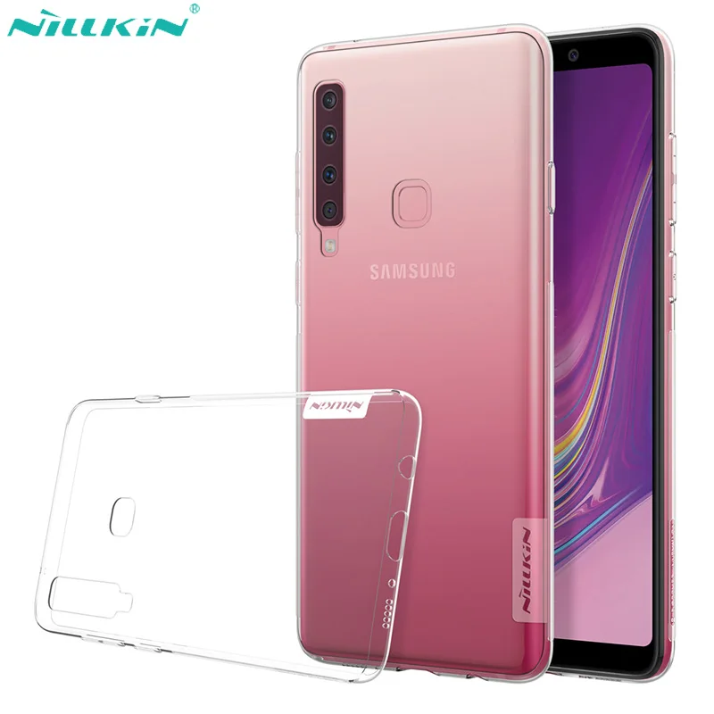 Nillkin мягкий натуральный ТПУ чехол для Samsung Galaxy A8 2018 + Plus тонкий силиконовый