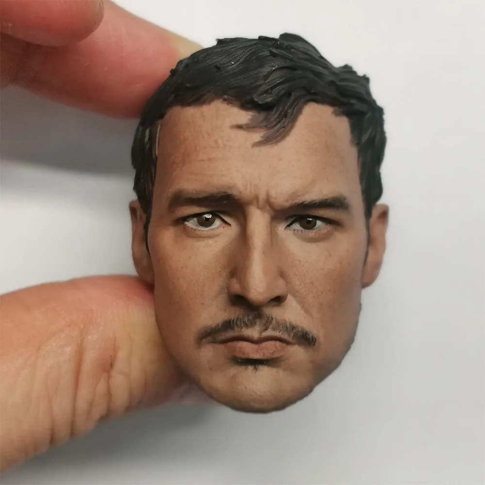 1/6 Pedro Pascal Mandalorian Male Head Sculpt Carved Fit 12'' Soldier Figure Model soldier toy DIY doll
1/6 Pedro Pascal Mandalorian Male Head Sculpt Carved Fit 12'' Soldier Figure Model soldier toy DIY doll