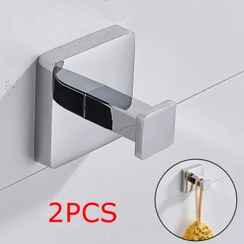 2pcs Set Bathroom Robe Towel Coat Hooks Holder Hanger Wall Mounted Stainless Steel Kitchen Gadgets
2pcs Set Bathroom Robe Towel Coat Hooks Holder Hanger Wall Mounted Stainless Steel Kitchen Gadgets