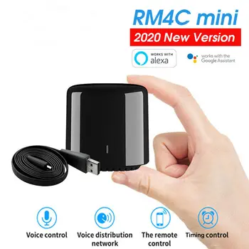 Universal RM4C Mini 4G WiFi IR Remote Control for Alexa for FastCon for IFTTT for Google Assistant 2020 Version
Universal RM4C Mini 4G WiFi IR Remote Control for Alexa for FastCon for IFTTT for Google Assistant 2020 Version