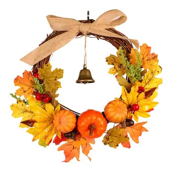 Halloween Artificial Fall Wreath Harvest Garland Garland Rattan Artificial Door Wreath Front Door Decor for Christmas
Halloween Artificial Fall Wreath Harvest Garland Garland Rattan Artificial Door Wreath Front Door Decor for Christmas