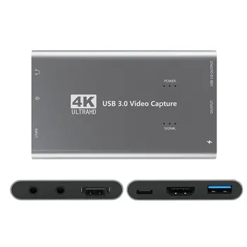Capture Card 1080p 60fps For Live Streaming HDMI to USB 3.0 4K Capture Card For Xbox One, PS4, Wii, Nintendo Switch
Capture Card 1080p 60fps For Live Streaming HDMI to USB 3.0 4K Capture Card For Xbox One, PS4, Wii, Nintendo Switch