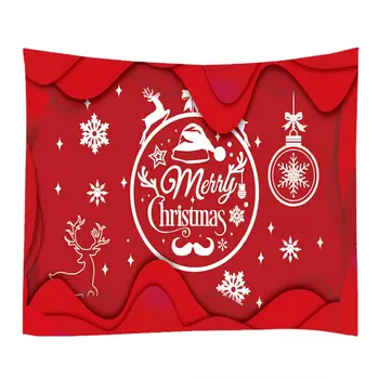 Merry Christmas Tapestry White Snowflakes on Red Background Wall Hanging Xmas Fabric Decoration Home Party Decor
Merry Christmas Tapestry White Snowflakes on Red Background Wall Hanging Xmas Fabric Decoration Home Party Decor