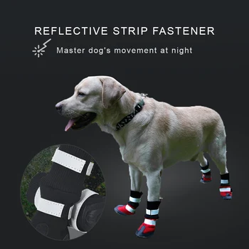 Hot 4Pcs Dog Boots Dog Warm Shoes For Dogs Waterproof Non-Slip Pet Shoes For Winter For Medium Large Dog
Hot 4Pcs Dog Boots Dog Warm Shoes For Dogs Waterproof Non-Slip Pet Shoes For Winter For Medium Large Dog