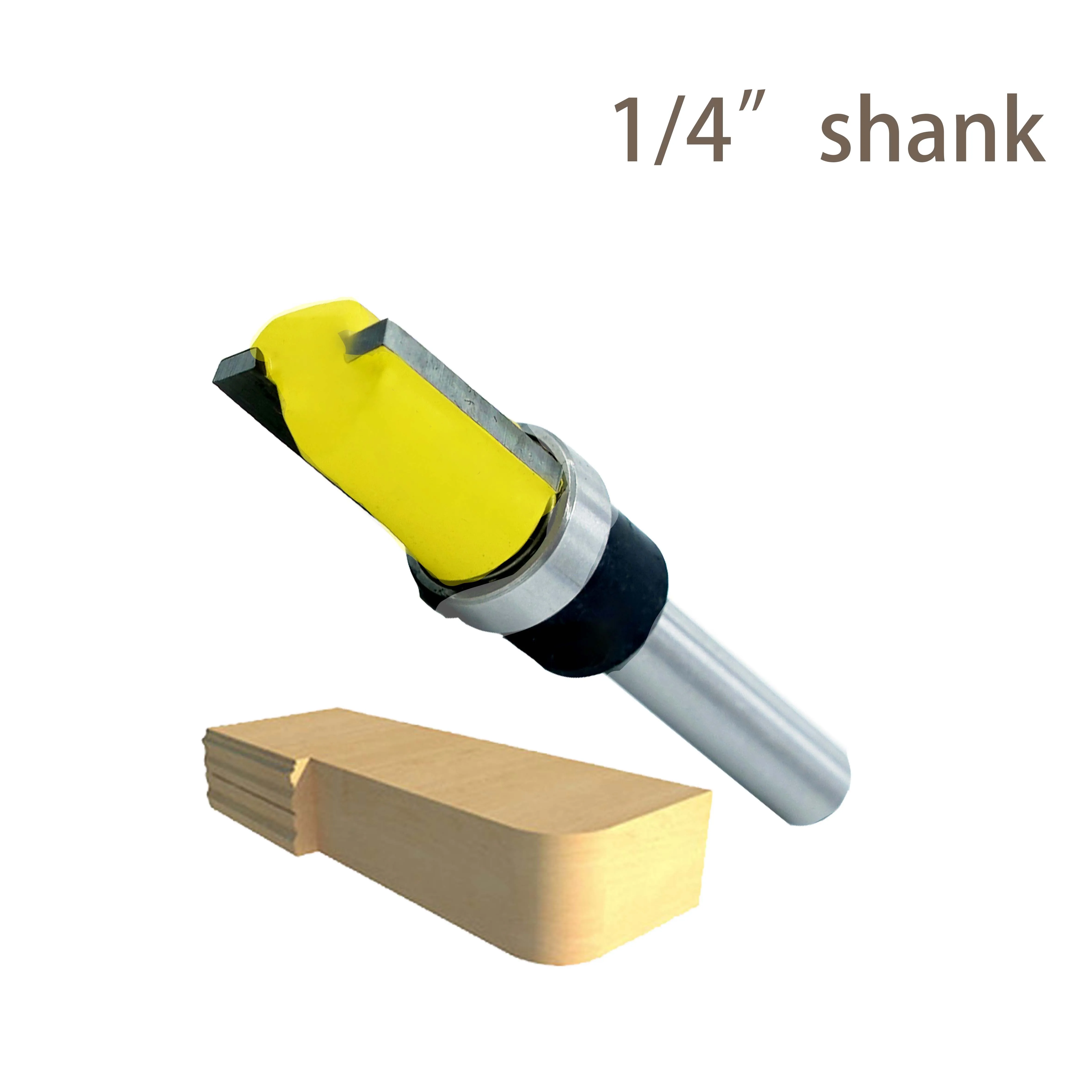 1pc 1/4'' Shank molino Edge Trimmer Router Bit woodworking tools Milling Cutter For Cutting Tool fresadora para madera cnc tools
1pc 1/4'' Shank molino Edge Trimmer Router Bit woodworking tools Milling Cutter For Cutting Tool fresadora para madera cnc tools