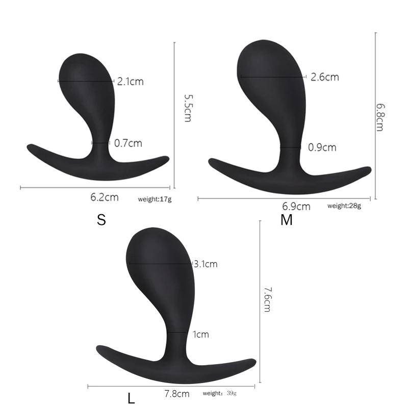 3 sizes anal plug sets wearable silicone anal beads butt plug ball penis fake dildo insert G spot Sex toys for woman male female 7 Hfa6ef35193f54a1d88a2d1b672b15d47h