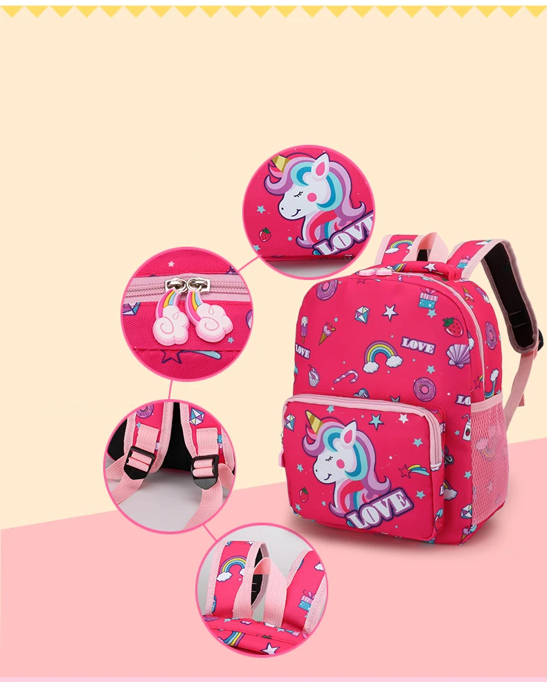 Unicorn Ice-cream Cartoon Backpack Unicorn Ice-cream Cartoon Backpack