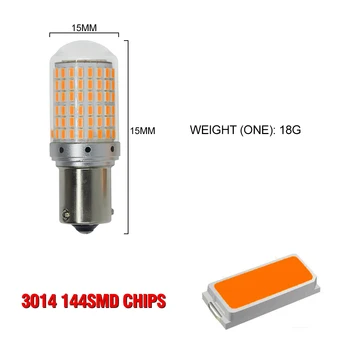 2PCS 12V 21W 3014 144SMD Led Bulbs Canbus No Error BA15S 1156 LED 1157 led Brake Lamp For Turn Signal Light Warning Accessories 
2PCS 12V 21W 3014 144SMD Led Bulbs Canbus No Error BA15S 1156 LED 1157 led Brake Lamp For Turn Signal Light Warning Accessories