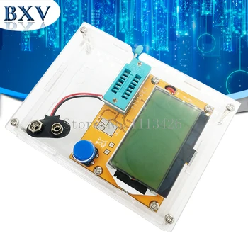 LCR-T4 Mega328 M328 Diode Triode Capacitance ESR Meter MOS PNP Transistor Tester LCD Display Transistors Diodes With Case Box
LCR-T4 Mega328 M328 Diode Triode Capacitance ESR Meter MOS PNP Transistor Tester LCD Display Transistors Diodes With Case Box