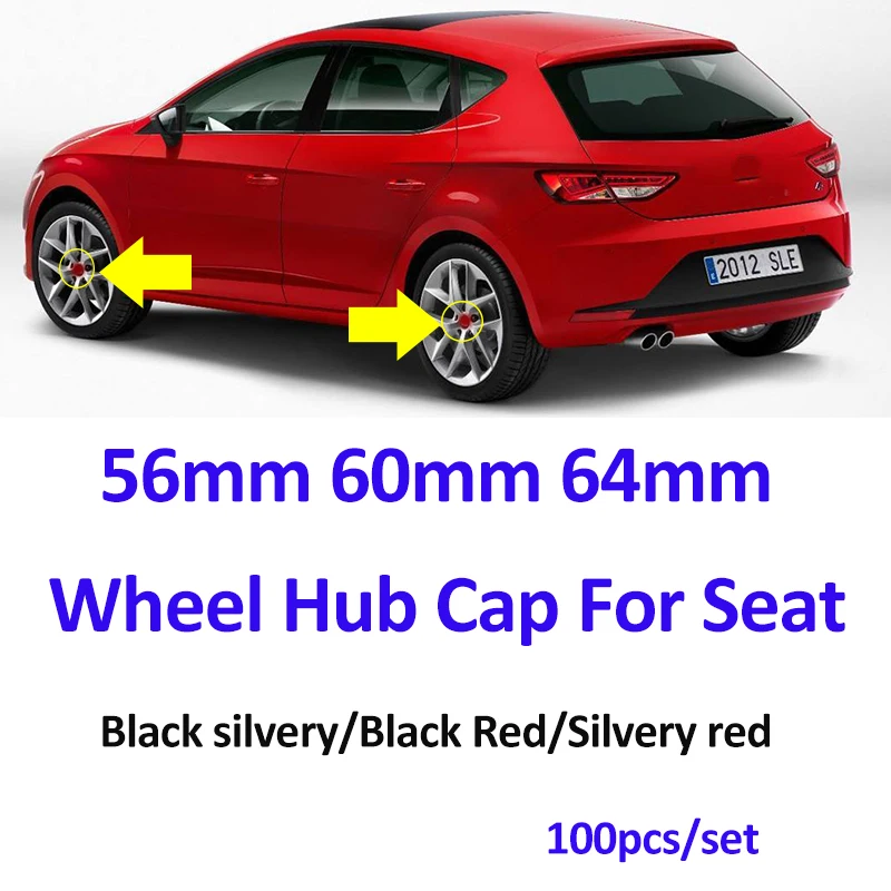 100pcs Wholesale Car Styling Wheel Center Caps Covers 56mm 60mm 64mm for Seat Cordoba Ibiza Cupra Leon Toledo Altea IB E
100pcs Wholesale Car Styling Wheel Center Caps Covers 56mm 60mm 64mm for Seat Cordoba Ibiza Cupra Leon Toledo Altea IB E