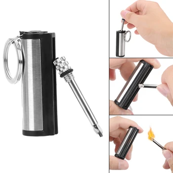 LEEPEE Stainless Steel Key Ring Key Chain Permanent Striker Lighter Auto Interior Accessories Cylindrical Match
LEEPEE Stainless Steel Key Ring Key Chain Permanent Striker Lighter Auto Interior Accessories Cylindrical Match