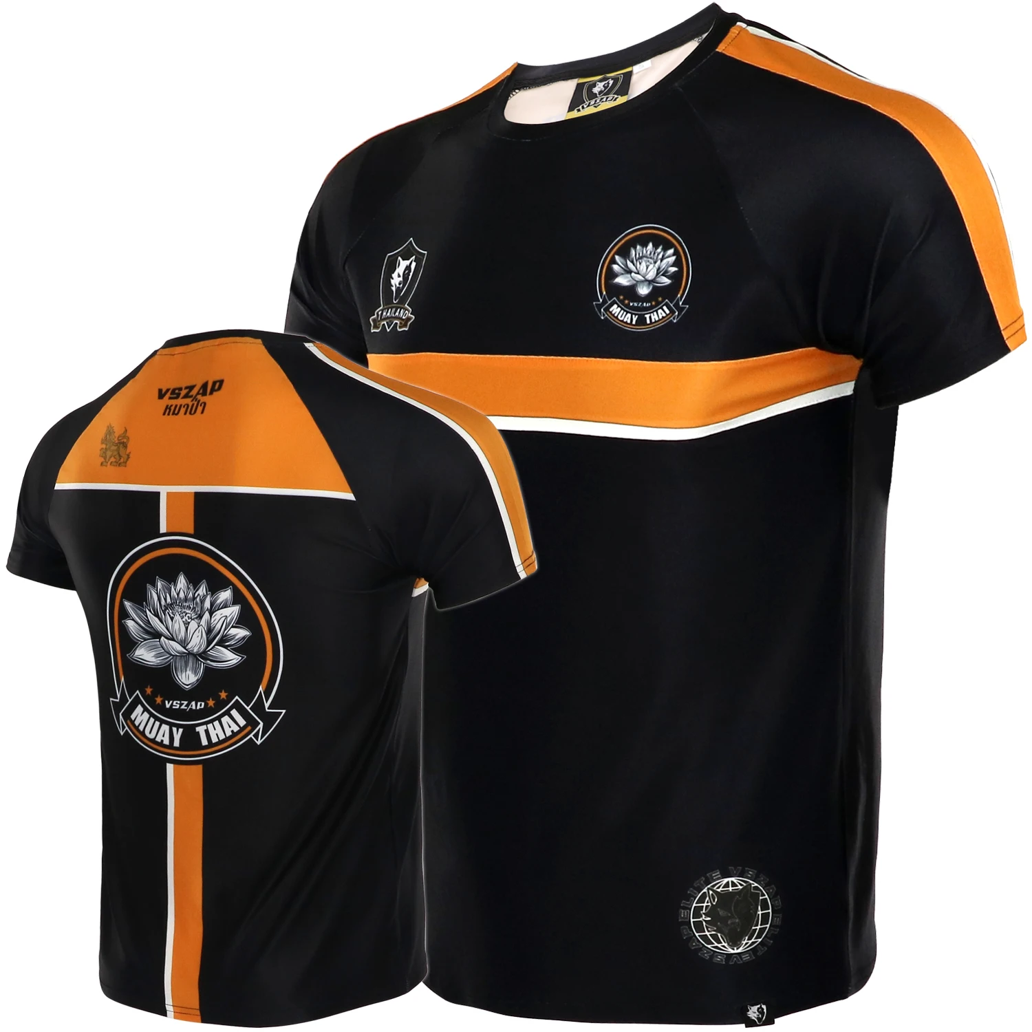 VSZAP Muay Thai training Fight broadcast fight quick dry stretch short sleeve T-shirt fitness MMA boxing tracksuit
VSZAP Muay Thai training Fight broadcast fight quick dry stretch short sleeve T-shirt fitness MMA boxing tracksuit