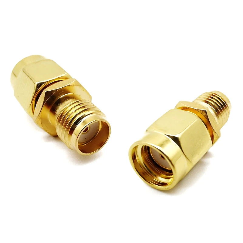 RF SMA Connector SMA Female to RP SMA Male Plug Connectors Adapter Gold Plated Straight Coaxial RF Adapters
RF SMA Connector SMA Female to RP SMA Male Plug Connectors Adapter Gold Plated Straight Coaxial RF Adapters