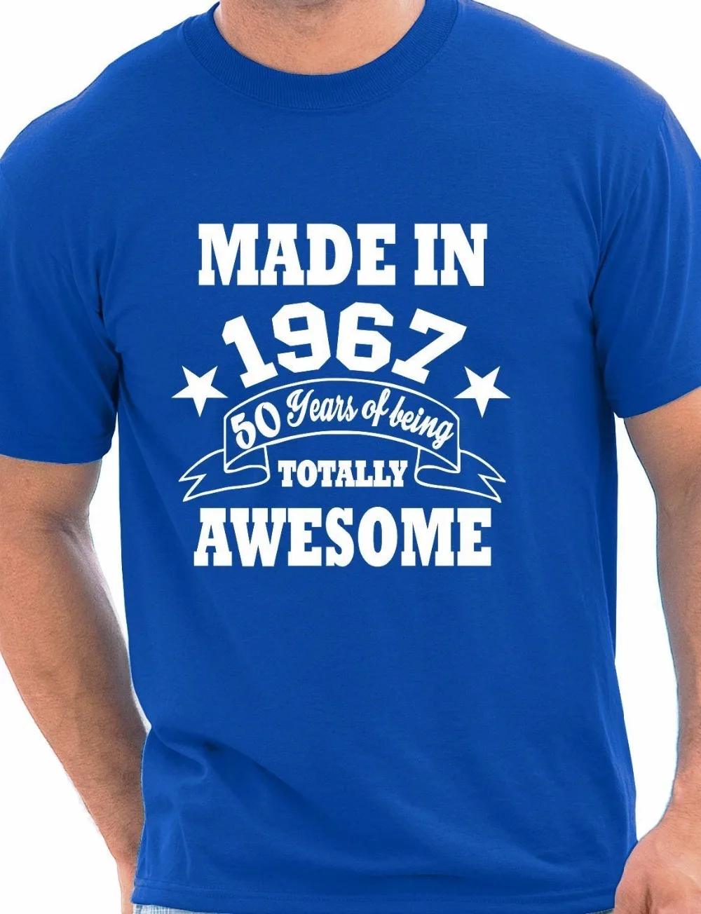 50th Birthday Present Born in 1967 Mens 50th Gift Unisex T-Shirt More Size and Colors-A607
50th Birthday Present Born in 1967 Mens 50th Gift Unisex T-Shirt More Size and Colors-A607