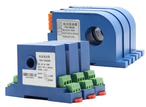24V Power Supply Perforated AC Current Transmitter Volume and Current Sensor Hall Sensor 0-5A to 4-20mA Output
24V Power Supply Perforated AC Current Transmitter Volume and Current Sensor Hall Sensor 0-5A to 4-20mA Output
