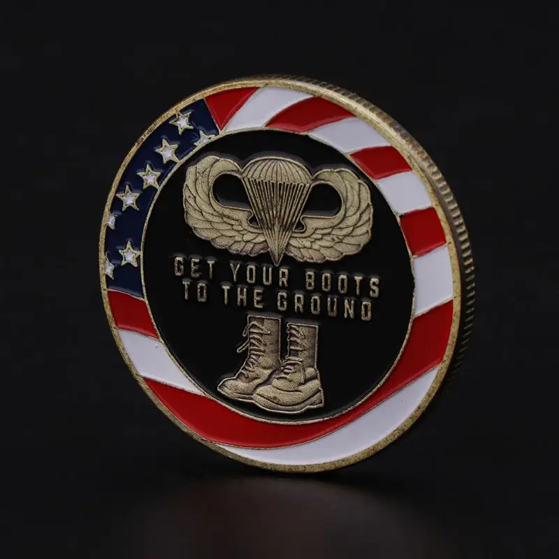 Tourist Souvenir Airborne Paratroopers Series Commemorative Coin Coins Collection Alloy Art Craft Special Gift PXPC
Tourist Souvenir Airborne Paratroopers Series Commemorative Coin Coins Collection Alloy Art Craft Special Gift PXPC