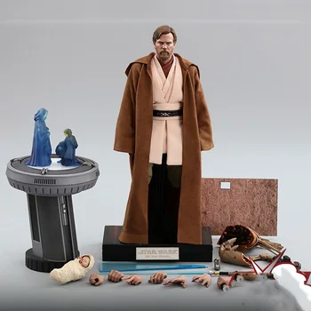 HOTTOYS MMS478 1/6 Scale Male Obi-Wan Kenobi Jedi Master Full Set Boxed Model 12" Action figure Boys Doll Model Toys Collectible
HOTTOYS MMS478 1/6 Scale Male Obi-Wan Kenobi Jedi Master Full Set Boxed Model 12" Action figure Boys Doll Model Toys Collectible