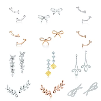ED 03 TFB RLLEN Quality TIF Original 925 Silver Fashion Elegant Bow Twig Earring Series DIY Jewelry Gift for Girls and Women
ED 03 TFB RLLEN Quality TIF Original 925 Silver Fashion Elegant Bow Twig Earring Series DIY Jewelry Gift for Girls and Women