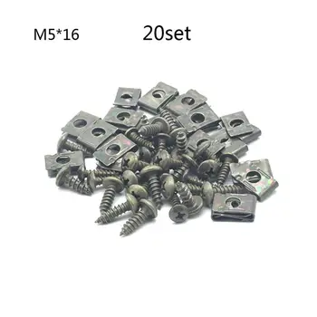 M4/M5 Motorcycle Anti-Rust U-Type Metal Clips Self-Tapping Screws Retainer Kit E7CA 
M4/M5 Motorcycle Anti-Rust U-Type Metal Clips Self-Tapping Screws Retainer Kit E7CA