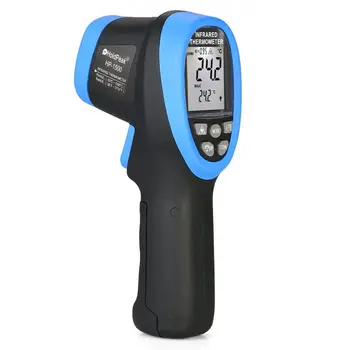 HoldPeak HP-1500 Double Digital Infrared Thermometer -50~1500 Non Contact Temperature Meter Display
HoldPeak HP-1500 Double Digital Infrared Thermometer -50~1500 Non Contact Temperature Meter Display