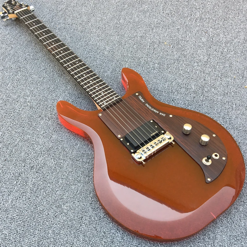 Высококачественная индивидуальная гитара акриловая полимерная электрогитара Dan