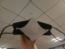 Mascarilla facial fpp2, máscara ffp2, ce, kn95, ffp2, negra, reutilizable, ffp3, 5-100 piezas